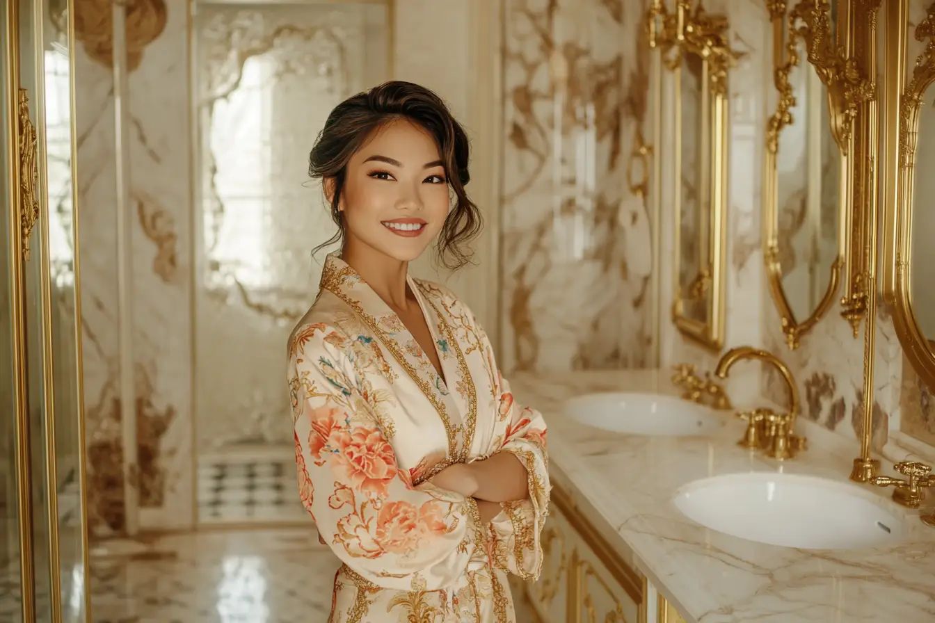 24 Bathroom Decor Ideas Inspired by the Gatsby Roaring 20s