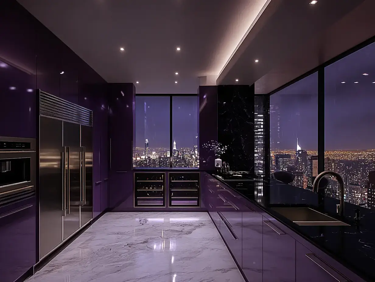 23 Kitchens Inspired by Gotham City Penthouses