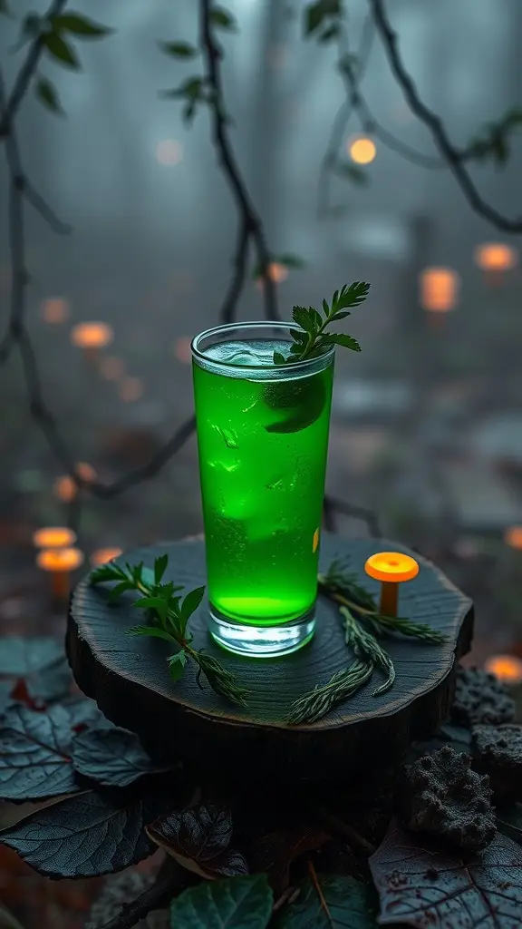 A Womp Womp Cocktail drink from Dagobah.