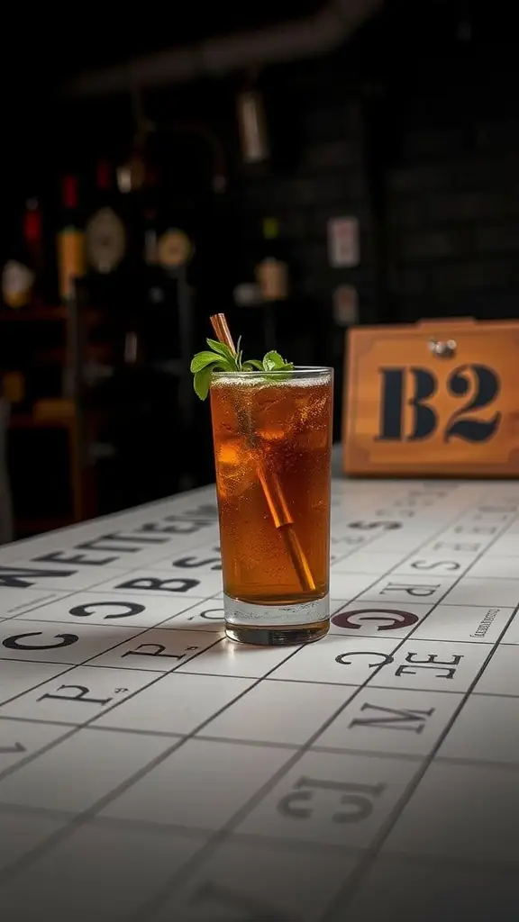 A refreshing Gotham Mule cocktail served in a tall glass with mint garnish.