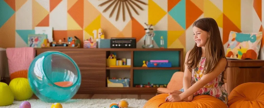 18 Indoor Playroom Ideas Bursting With 1960S-Inspired Fun