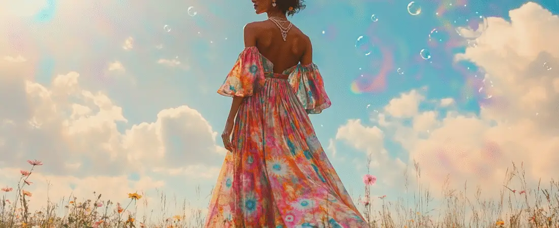 Want a Maxi Dress Inspired By The Spirited Vibes Of The ’60s?