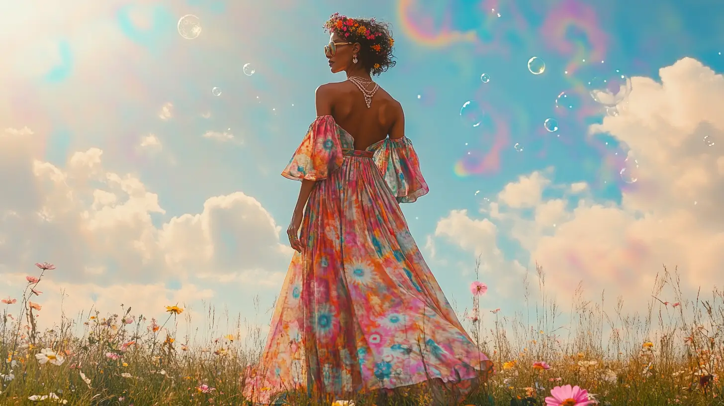 Want a Maxi Dress Inspired By The Spirited Vibes Of The ’60s?