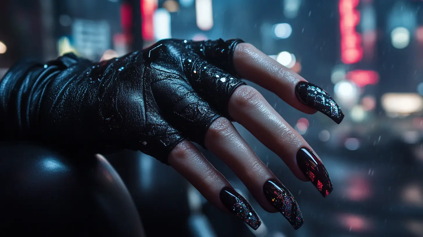 29 Gotham City Nail Ideas For The Bold And Mysterious