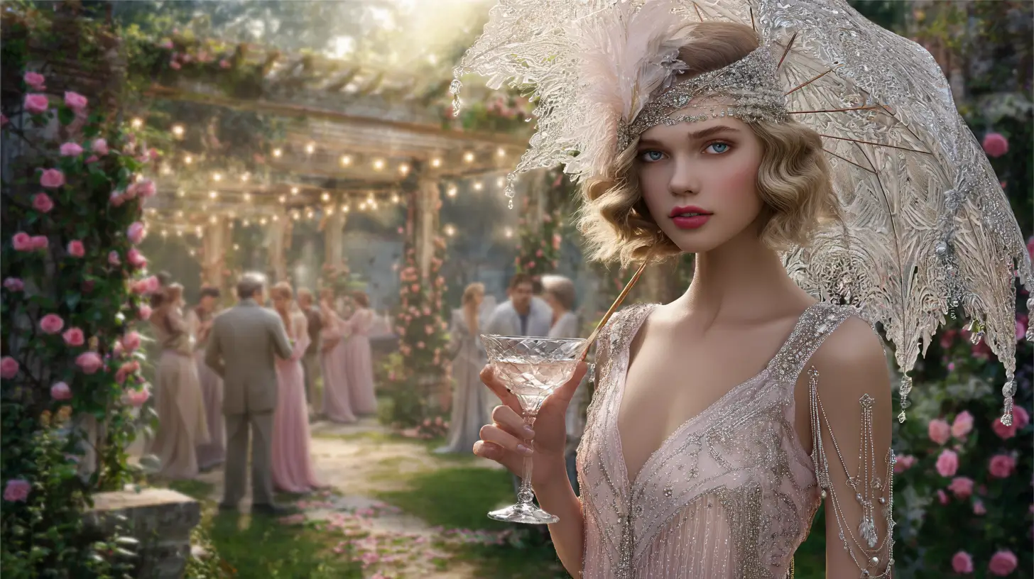 49 Garden Party Dresses Inspired By The Great Gatsby Era