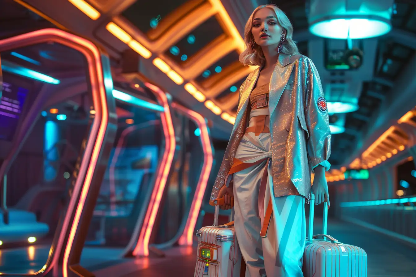 Galactic Getaways: Travel Looks And Luggage For Every Planet