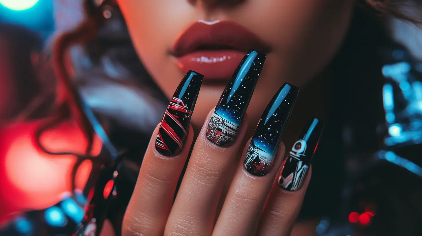 44 Star Wars–Inspired Nail Art Ideas
