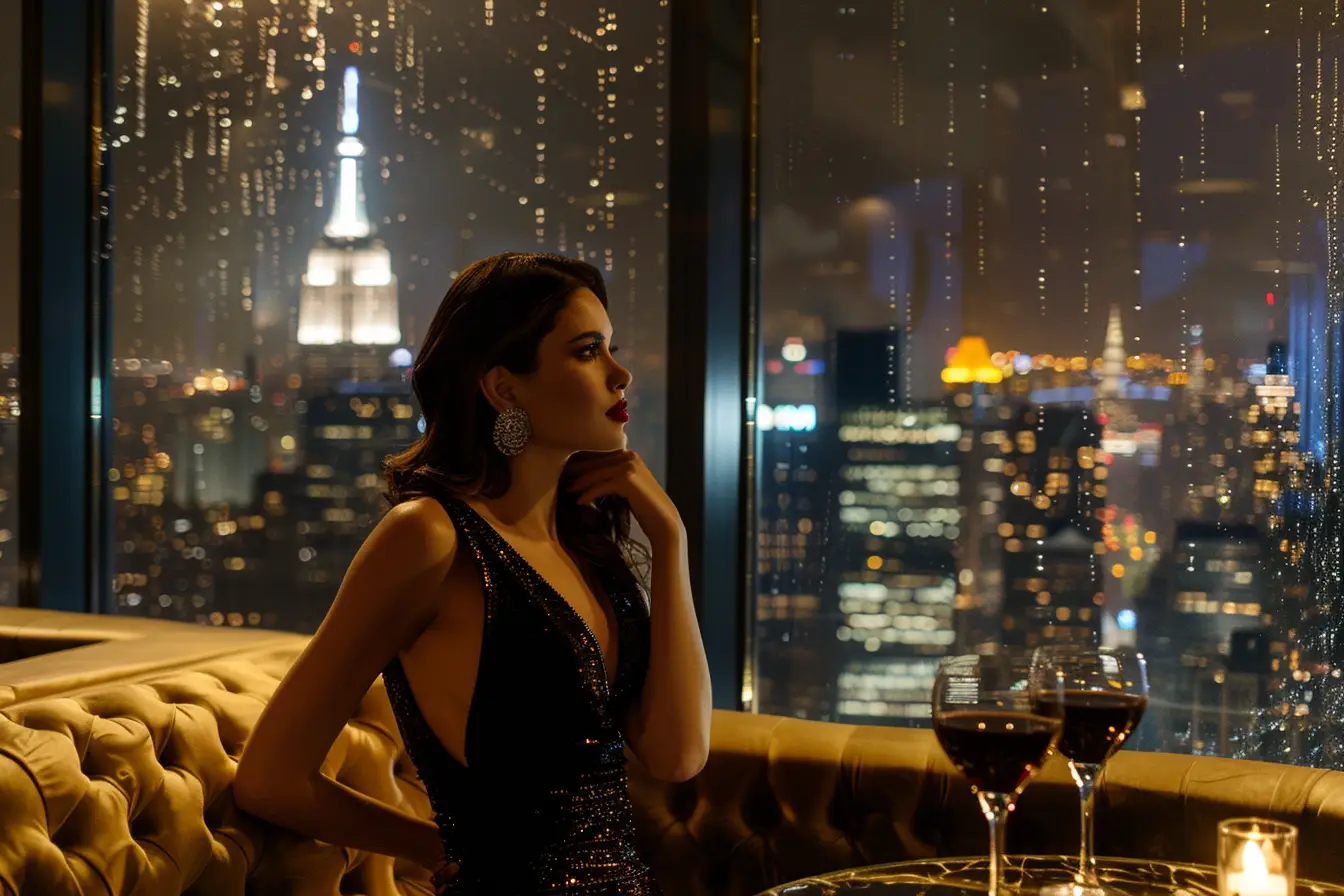 49 Luxurious Lounge Settings With Gotham Skyline Views