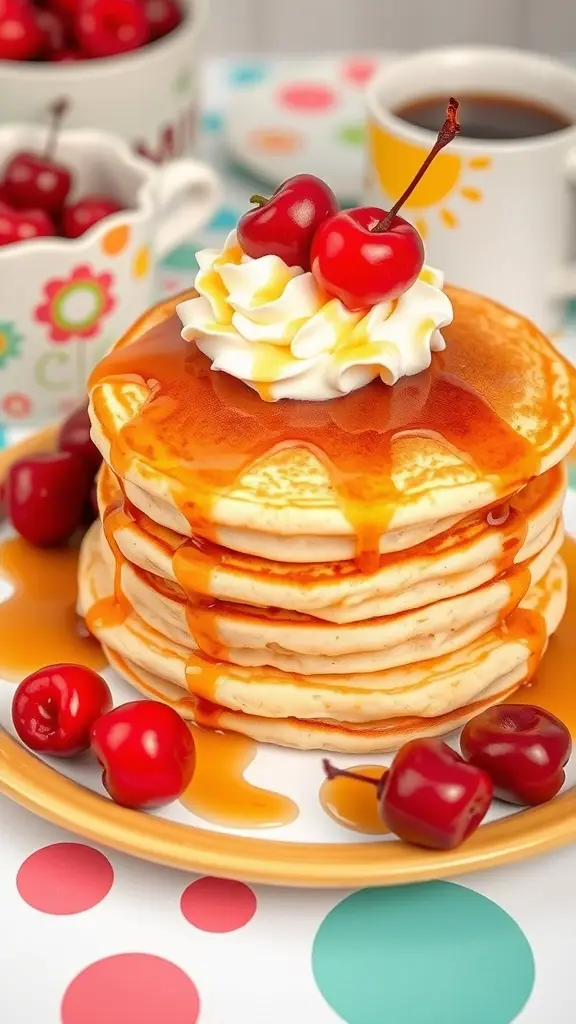 cherry pancakes