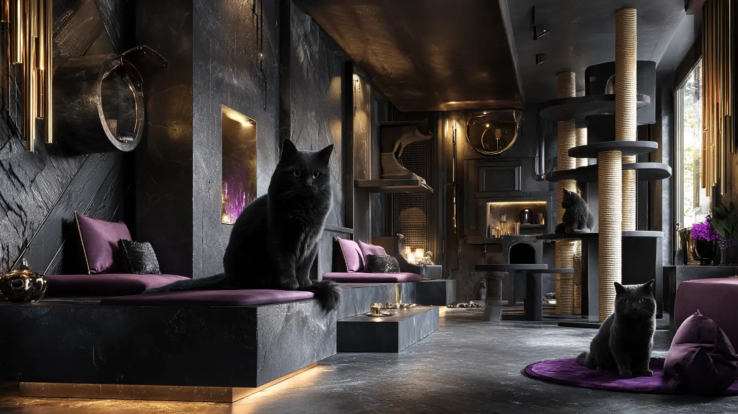 Cat Playrooms Worthy Of Catwoman Herself