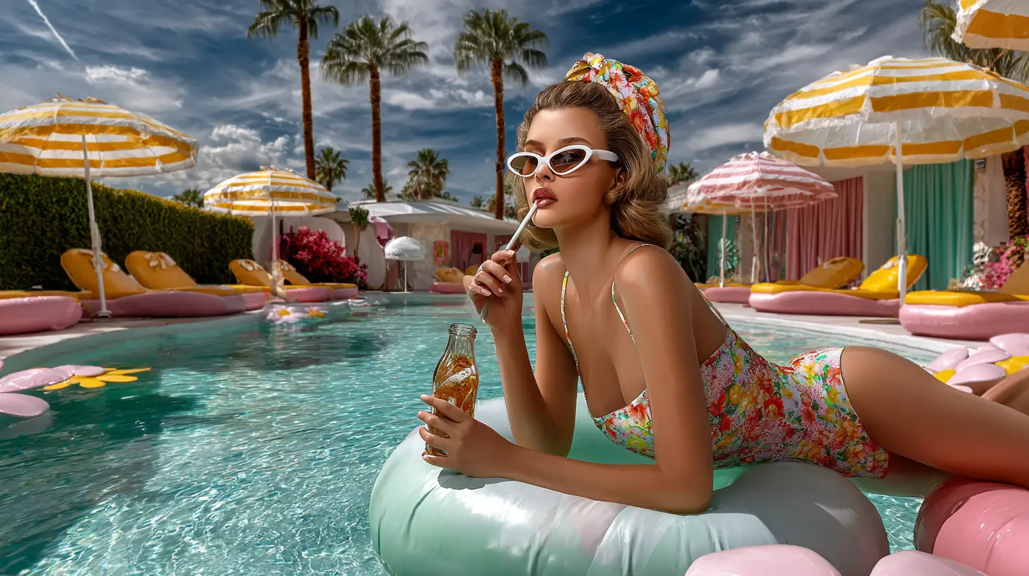 49 Dreamlike Swimming Areas Inspired By The 1960’s