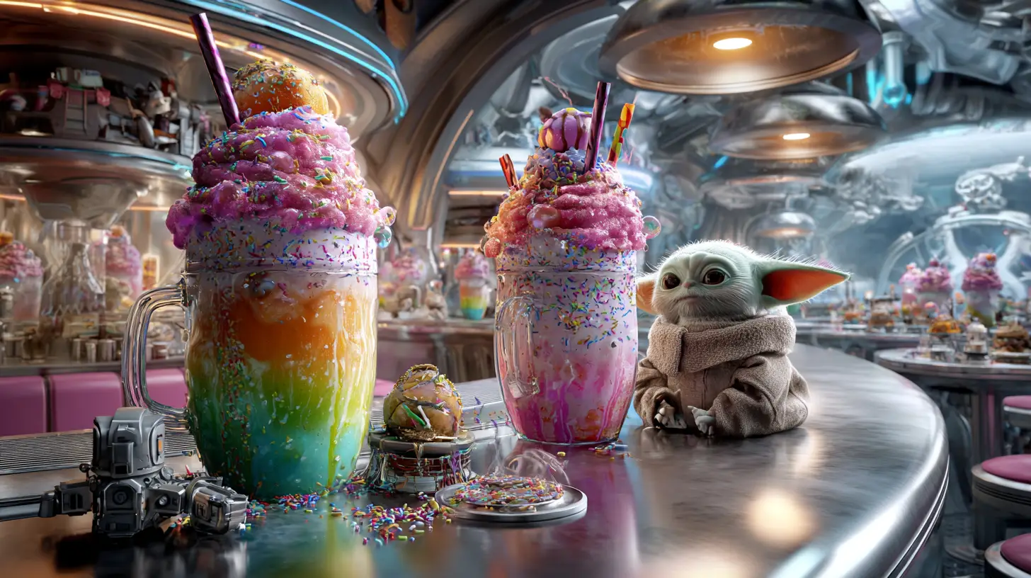 Futuristic Fun Freak Shakes Inspired By Star Wars