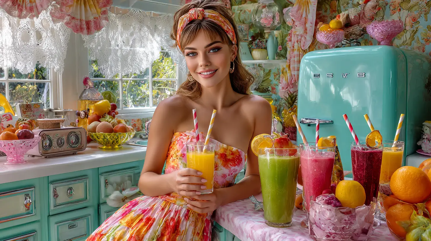 1960’s Retro Inspired Juices