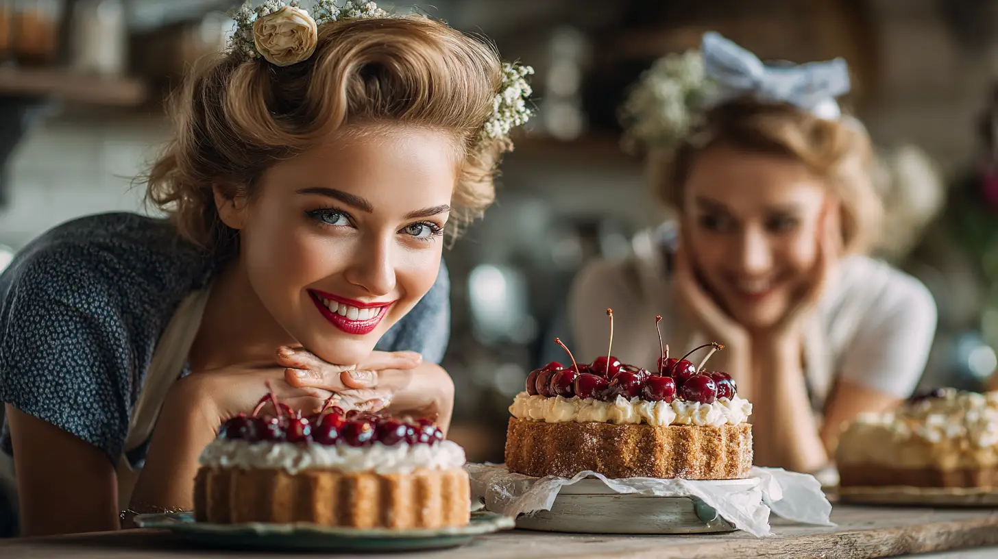 Retro Cheesecakes Straight Out Of The 1960s
