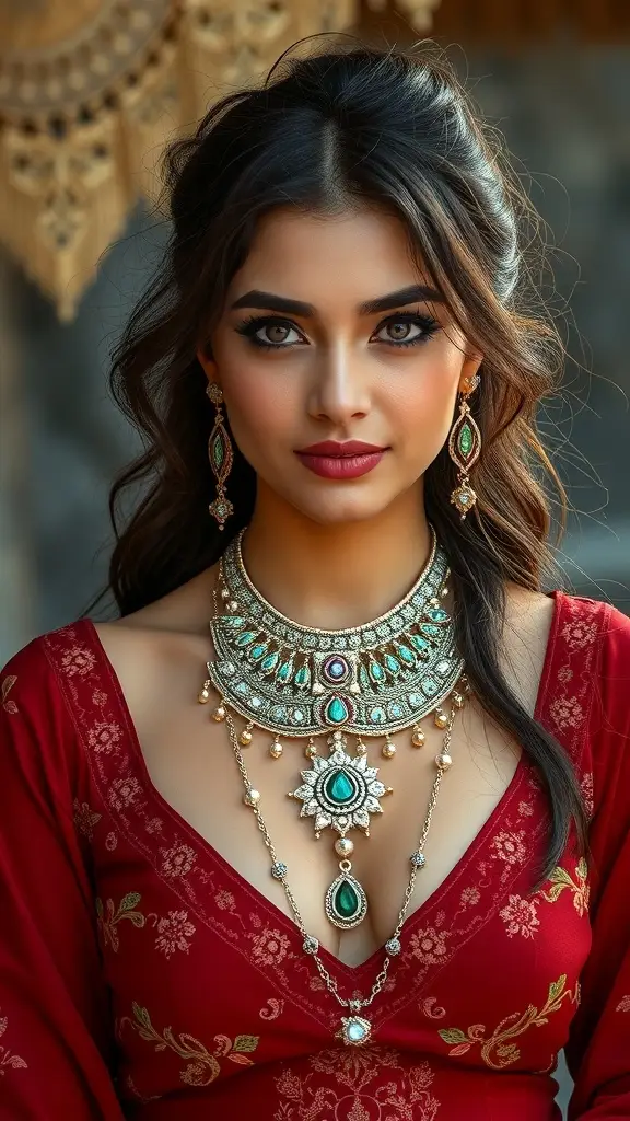 A collage of characters from the Star Wars universe showcasing their unique jewelry and accessories.
