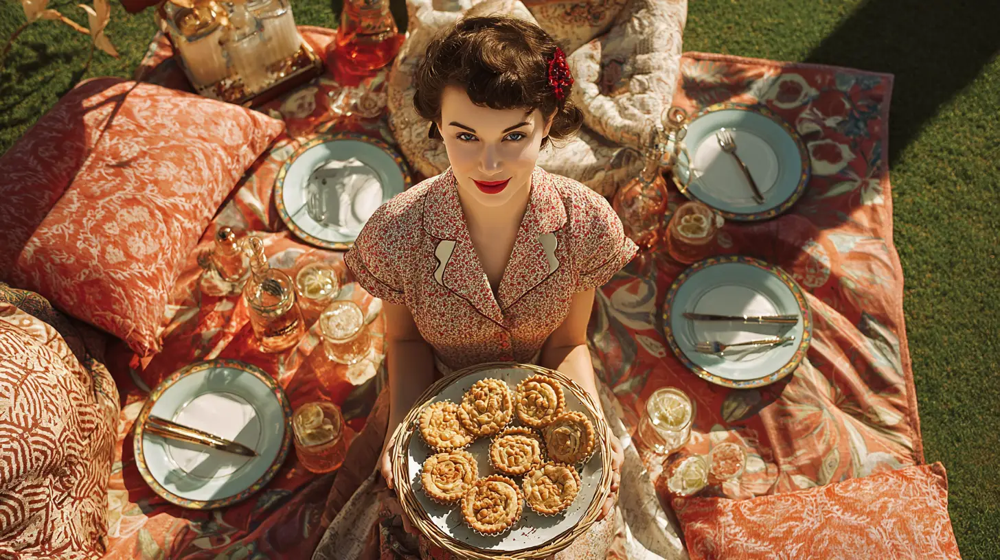 Delicious Mini Savory Pies for a Vintage 1960s Picnic