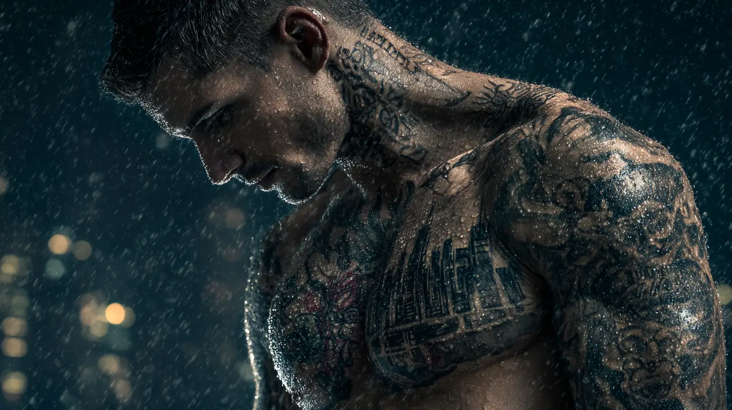 32 Stunning Gotham-Inspired Large Body Tattoo Designs