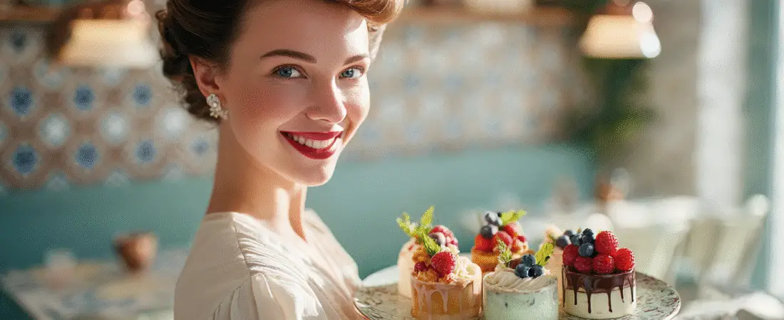 The Betty Draper Bakery: Picture-Perfect Mini Cheesecake Dreams