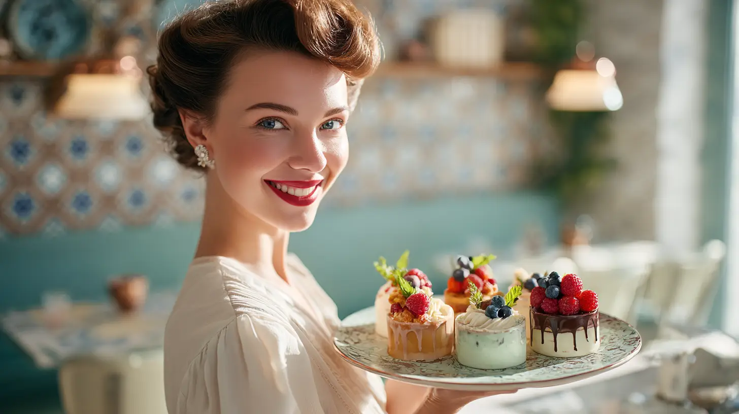 The Betty Draper Bakery: Picture-Perfect Mini Cheesecake Dreams