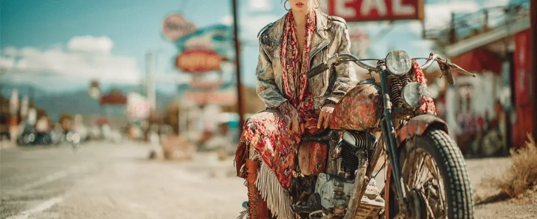 Wild One, Free Spirit: The Art Of Moto Boho Dressing