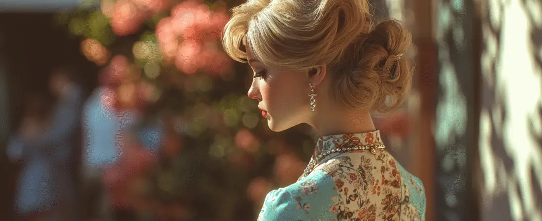 Vintage Volume: 1960s Updos Made for Sunny Gatherings
