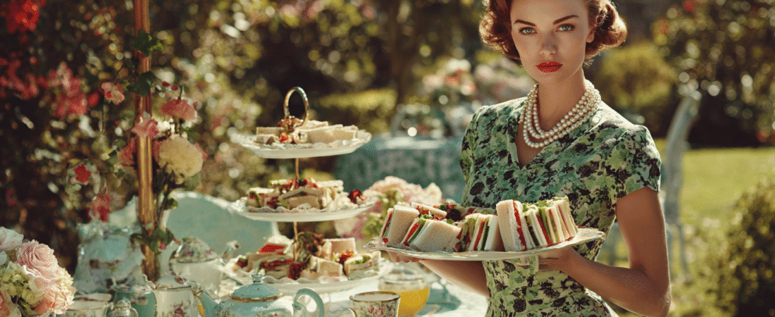 18 Irresistible Sandwiches for a 1960s Garden Tea Party