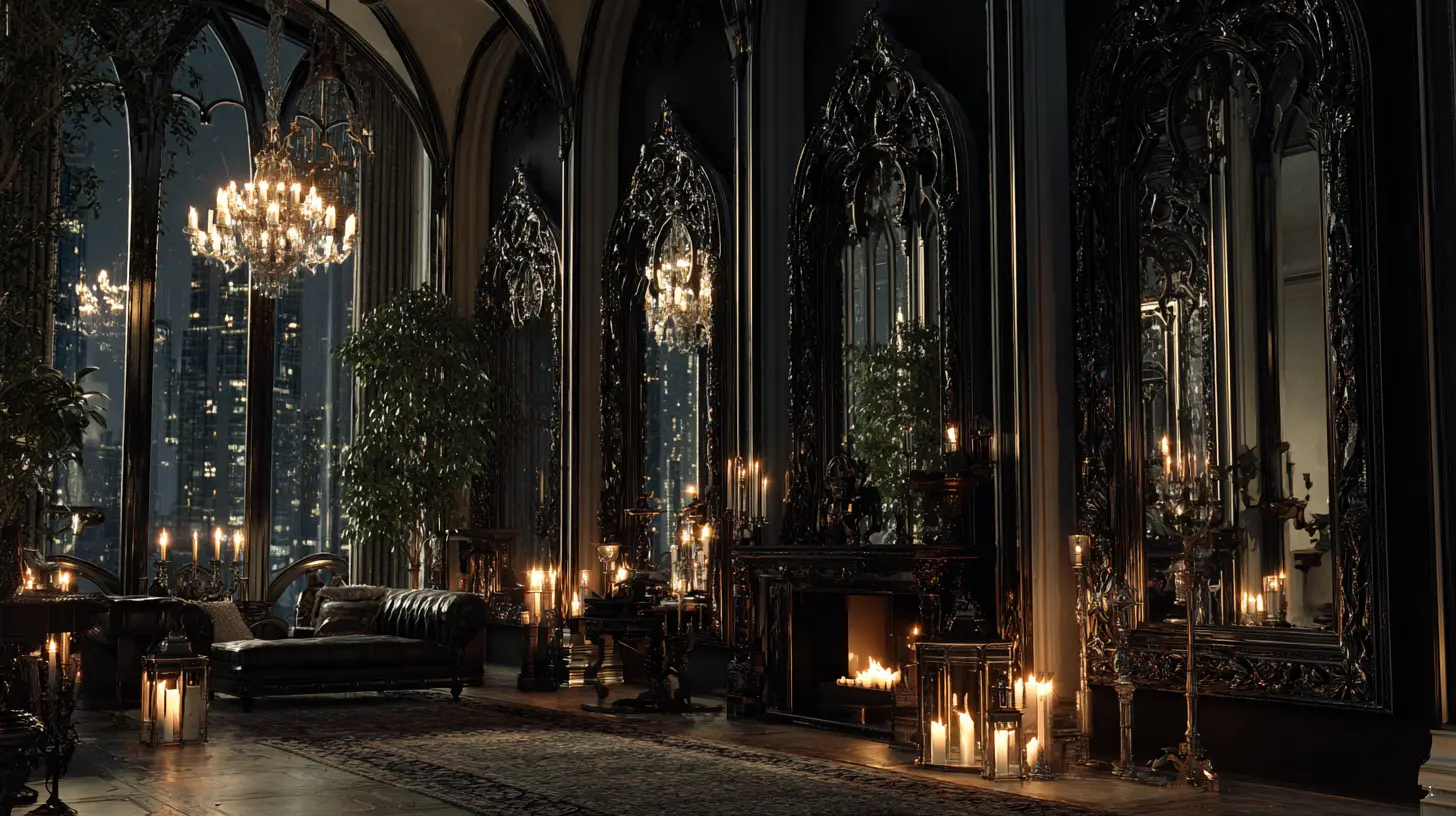 Elegant Full-Length Mirrors Inspired by Gotham’s Manors