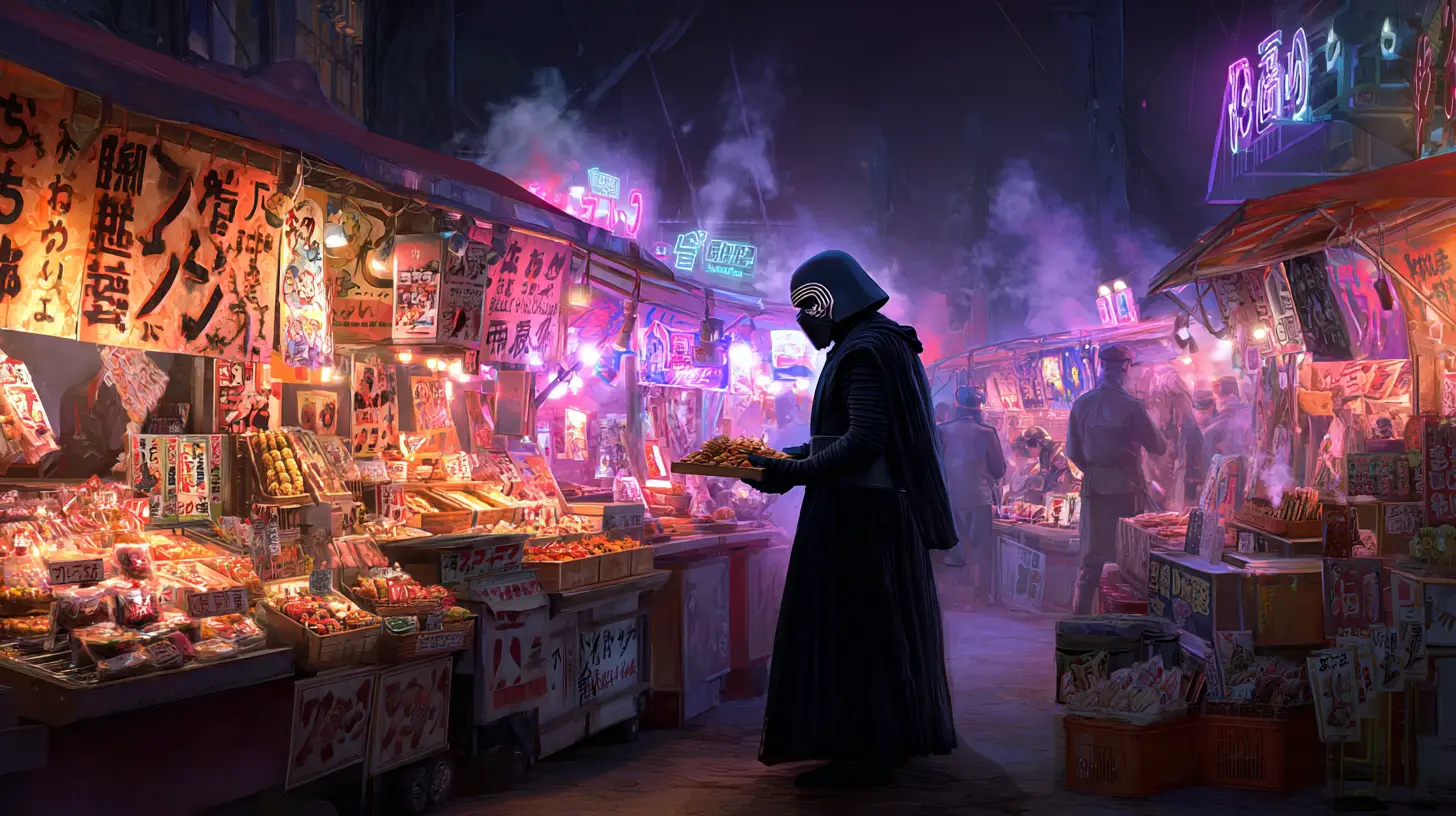 Japanese Street Food With A Star Wars Twist