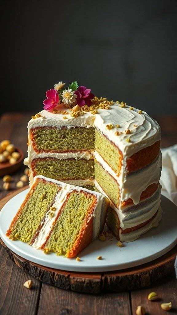 A cake inspired by the Mad Men 1960's.
