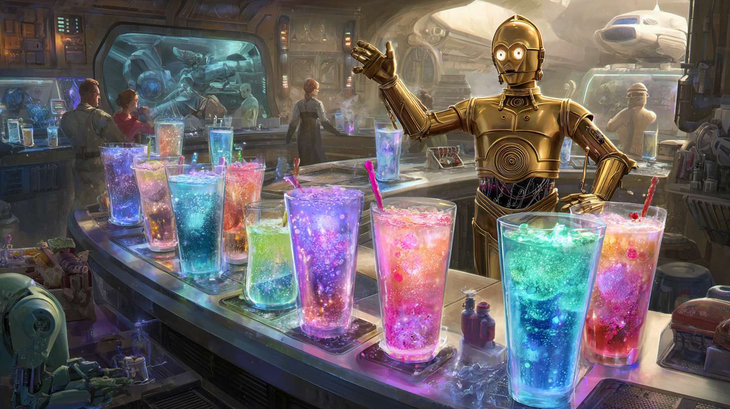 Soda Across the Galaxy: Star Wars-Inspired Fizzy Drinks