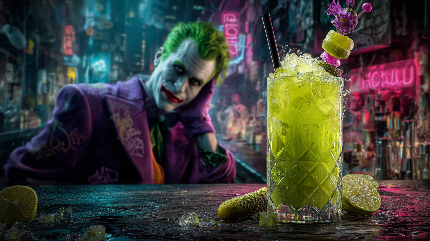 Joker-Inspired Pickle Margarita Recipes for a Wacky Twist