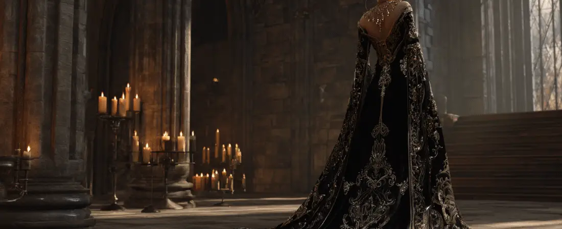 39 Embroidered and Velvet Medieval Princess Dresses