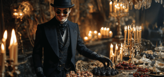 Elegant Halloween Appetizers with a Dark Twist