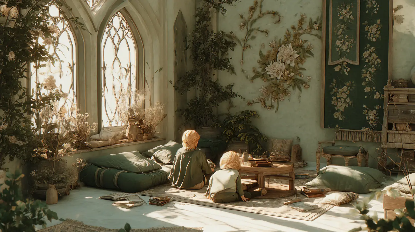 Dill Green Home Decor Ideas Inspired by a High Garden