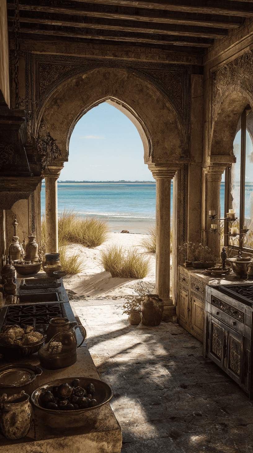 A kitchen from Dorne in Westeros.