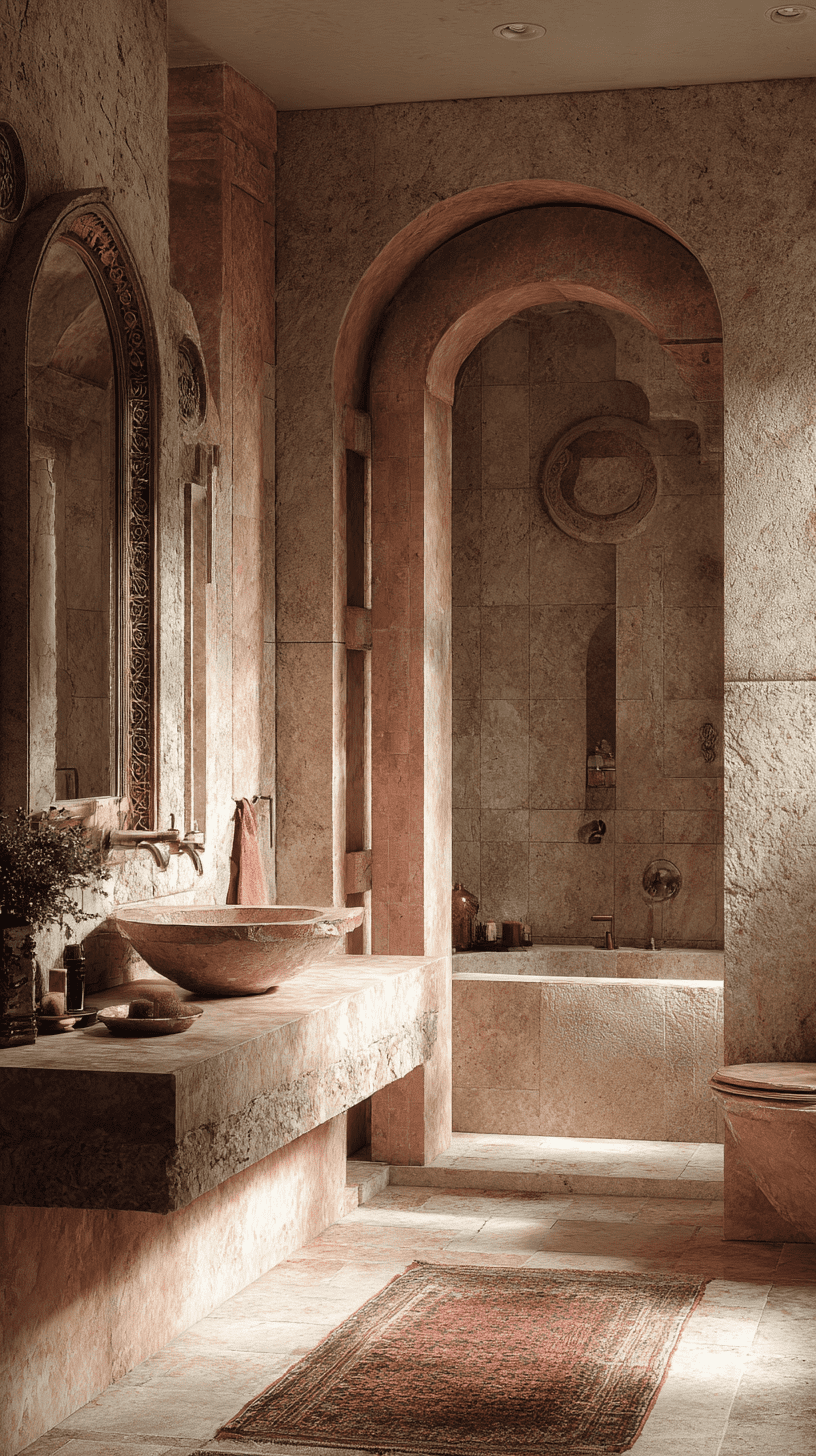 A bathroom inspired by Qarth, Game of Thrones.