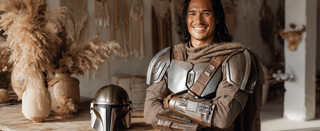 Mixing Beskar with Boho Like a Mandalorian