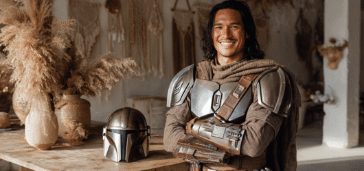Mixing Beskar with Boho Like a Mandalorian