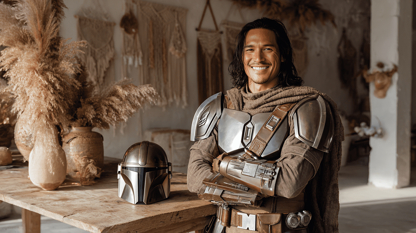 Mixing Beskar with Boho Like a Mandalorian