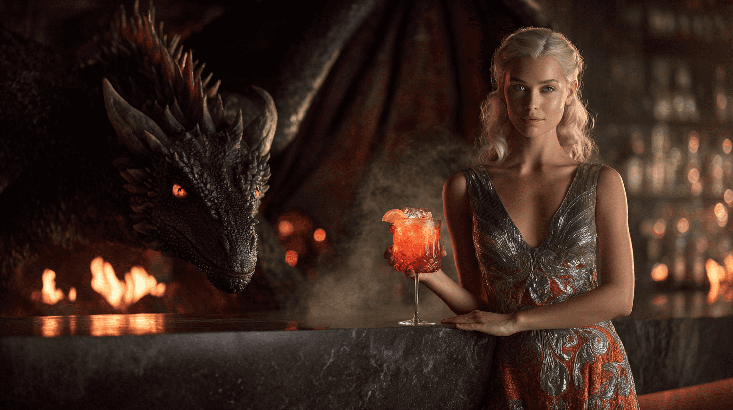 Fiery Cocktails Inspired by Daenerys’ Dragons