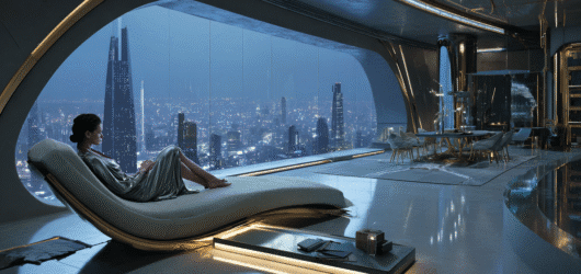 Galactic Luxe: Futuristic Sofas Inspired By Coruscant Skylines