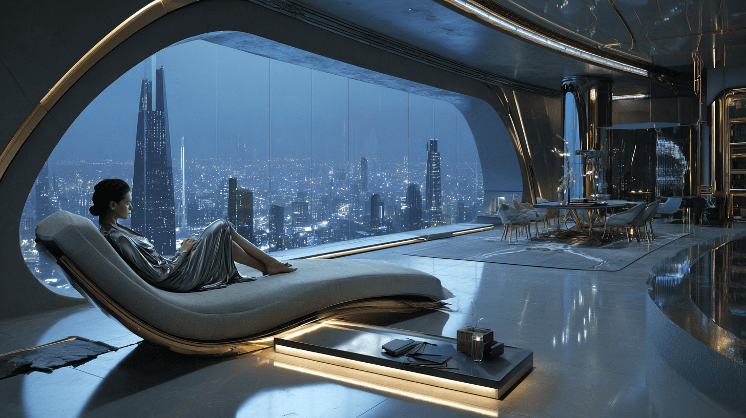 Galactic Luxe: Futuristic Sofas Inspired By Coruscant Skylines