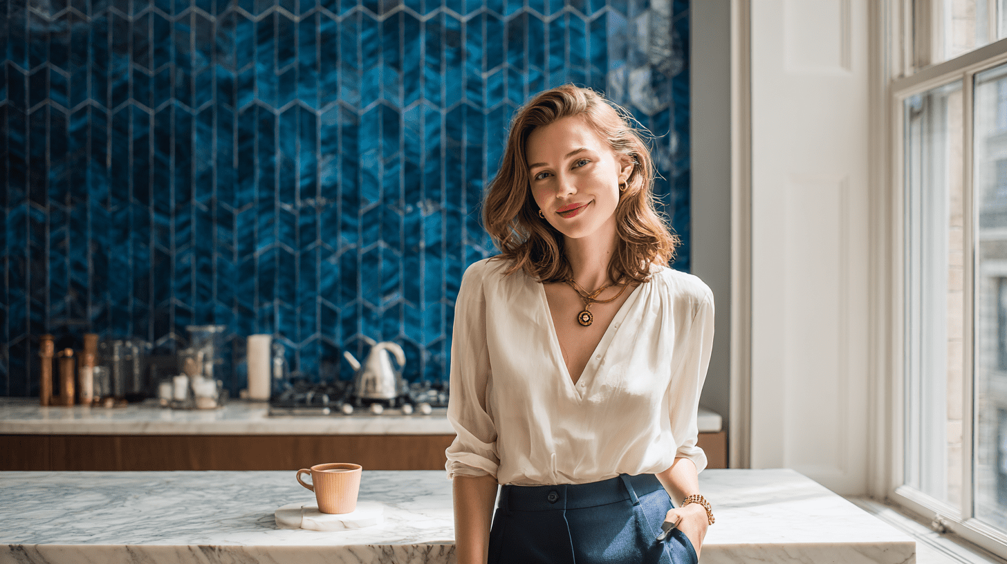 Blue Ceramic Backsplashes to Elevate Your Home