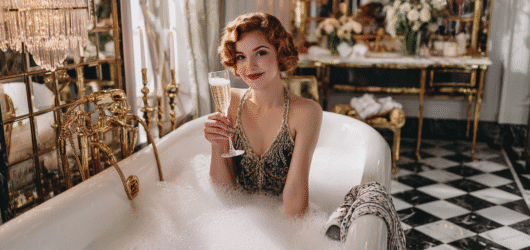 Lavish 1920s Bathroom Ideas Dripping In Elegance