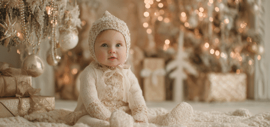 Christmas Baby Clothes Inspired by the 1920s Gatsby Era