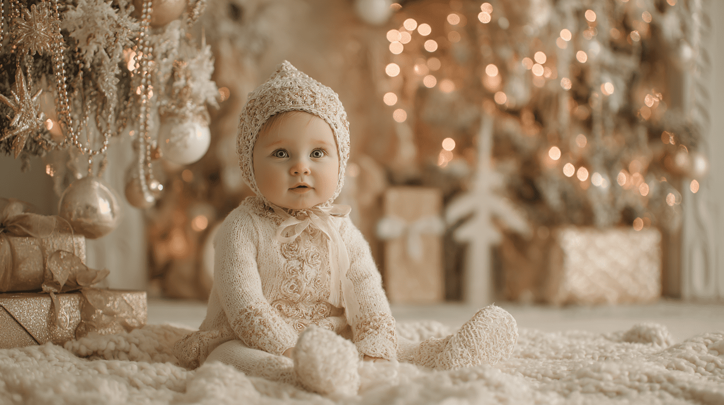 Christmas Baby Clothes Inspired by the 1920s Gatsby Era