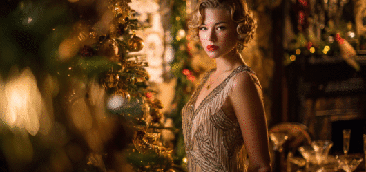 Christmas Party Dress Inspiration with 1920s Glamour