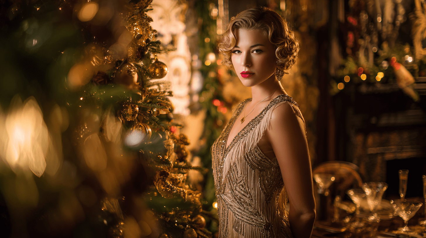 Christmas Party Dress Inspiration with 1920s Glamour