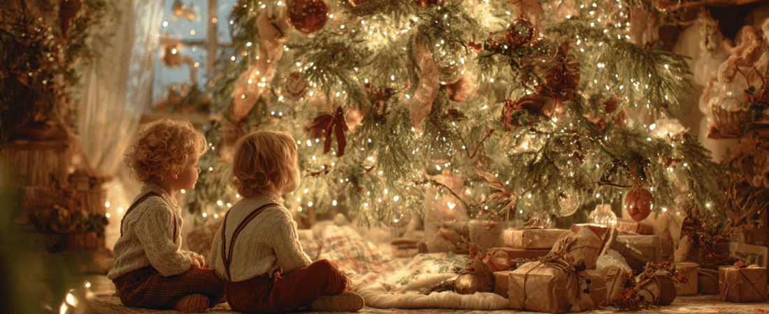 Vintage Christmas Decorations from the Great Gatsby Era