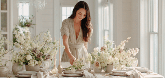 Easter Decor with Soft Neutrals and Graceful Vale Charm